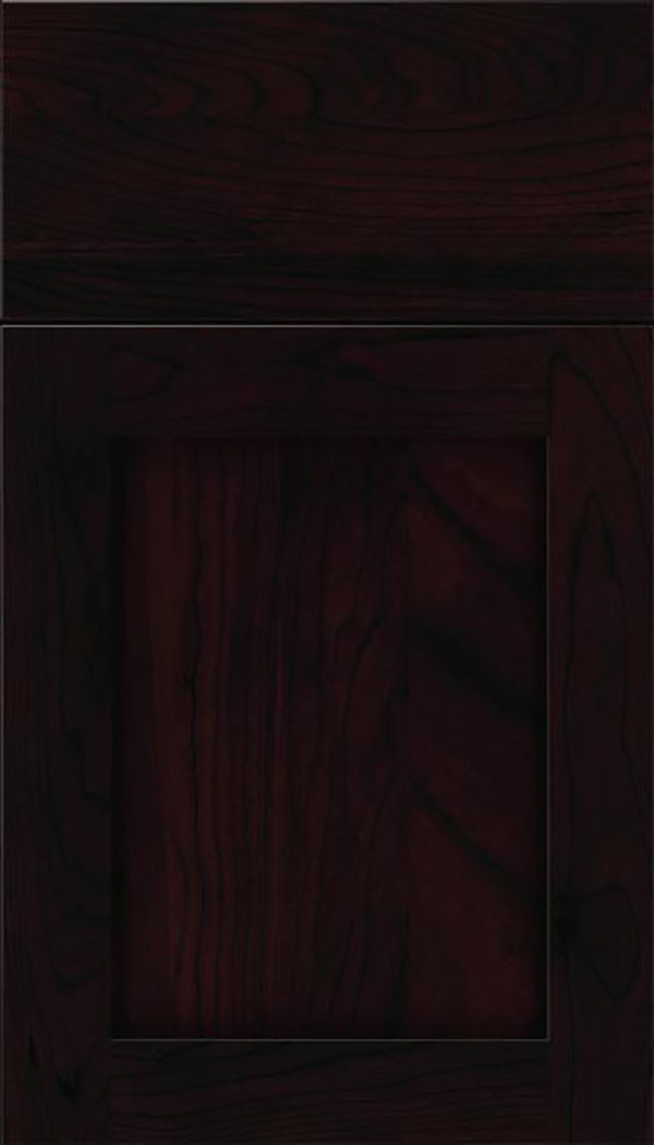 Salem Cherry shaker cabinet door in Espresso