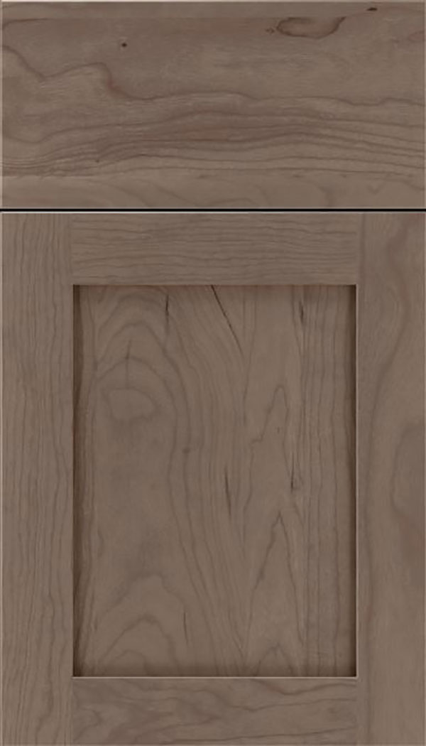 Salem Cherry shaker cabinet door in Winter