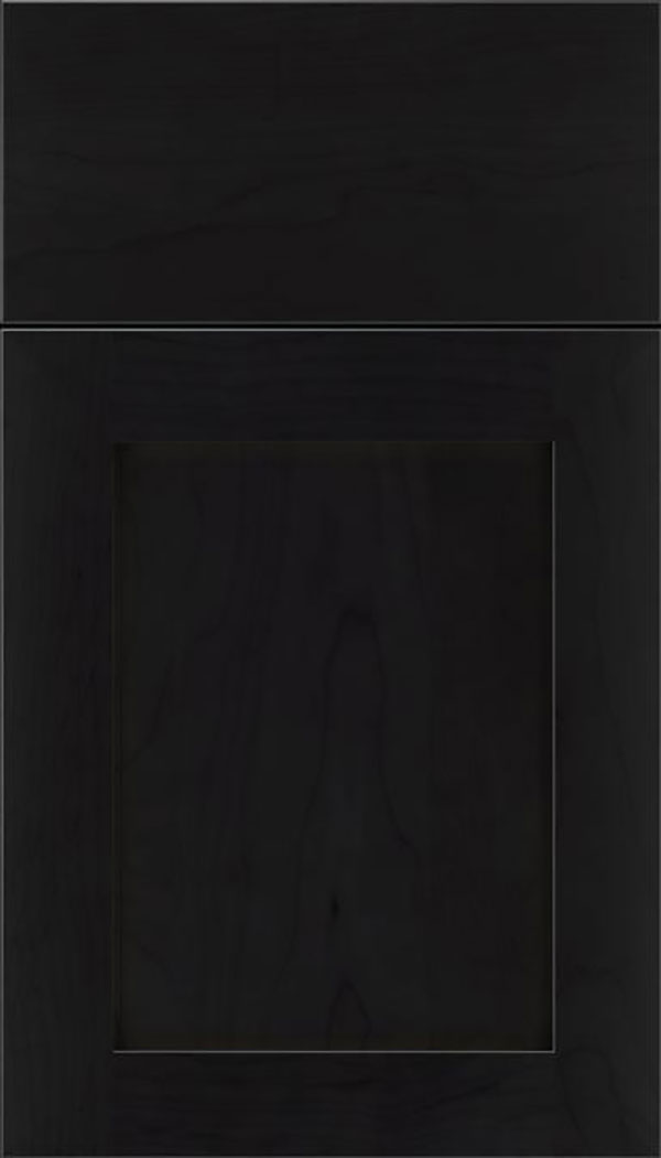 Salem Maple shaker cabinet door in Charcoal
