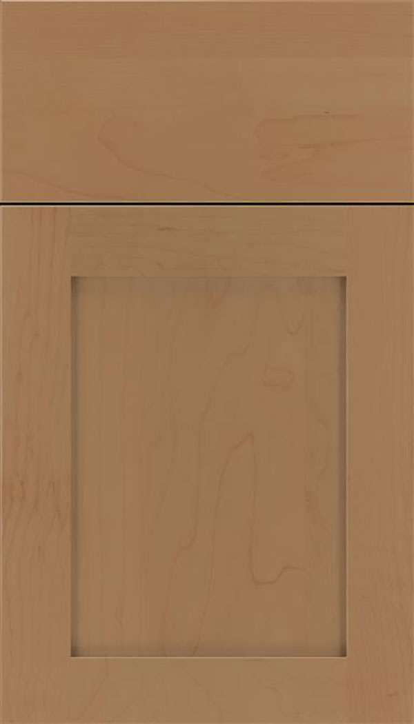 Salem Maple shaker cabinet door in Tuscan