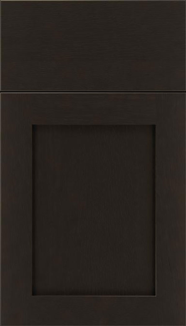 Salem Oak shaker cabinet door in Thunder