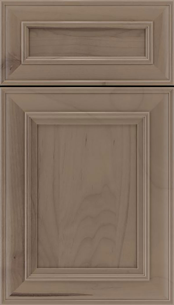 Sheffield 5pc Alder recessed panel cabinet door in Winter
