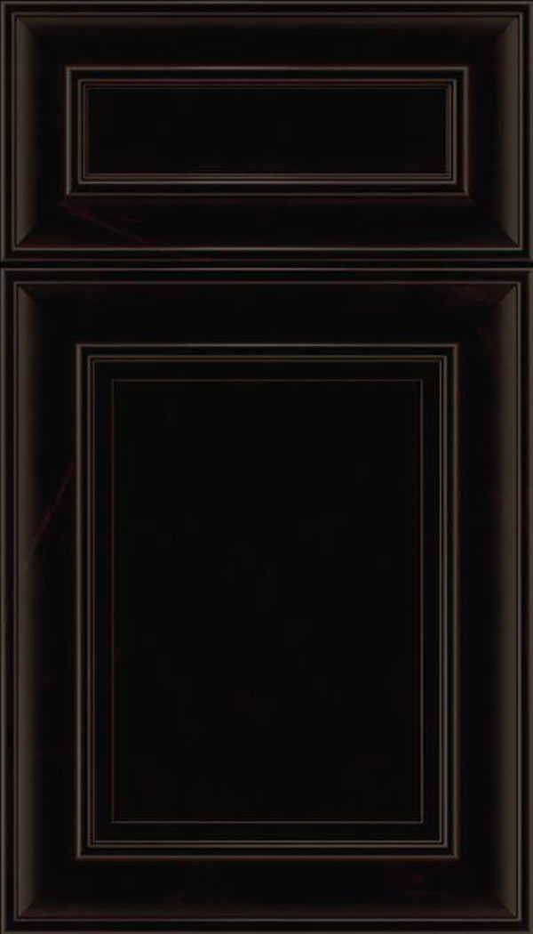 Espresso Black Glaze Cabinet Finish on Maple - Kitchen Craft
