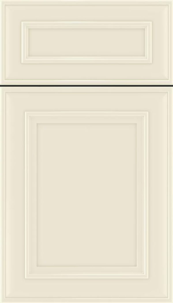Sheffield 5pc Maple recessed panel cabinet door in Seashell