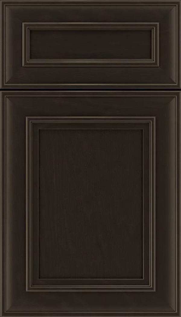 Sheffield 5pc Oak recessed panel cabinet door in Thunder