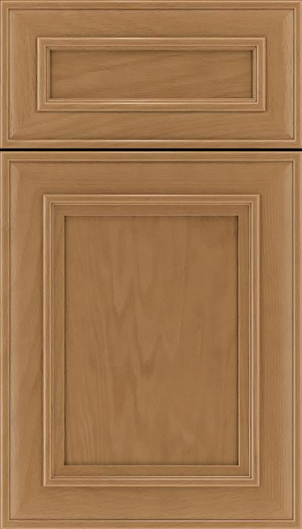 Sheffield 5pc Oak recessed panel cabinet door in Tuscan