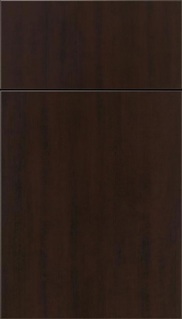 Soho Thermofoil cabinet door in Woodgrain Sambuca