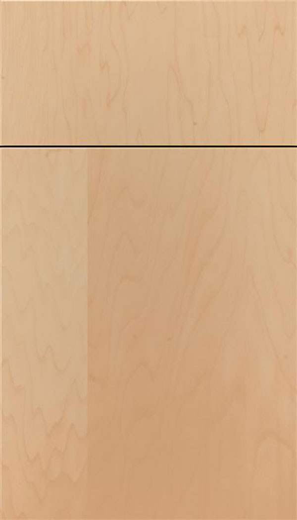 Summit Maple slab cabinet door in Natural