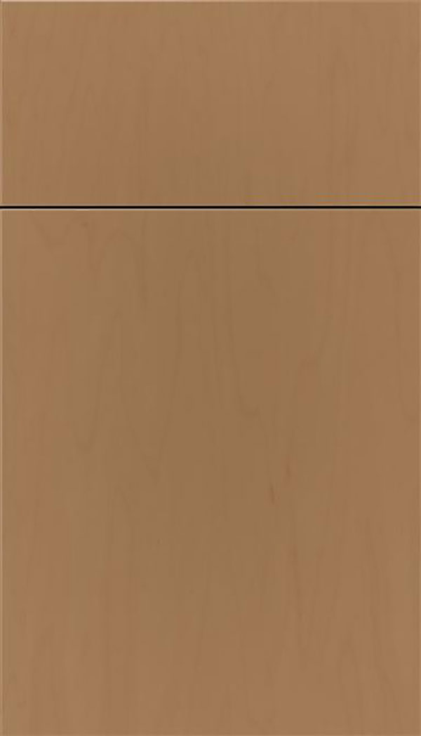 Summit Maple slab cabinet door in Tuscan