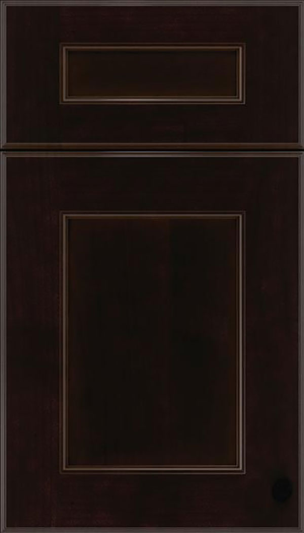 Tamarind 5pc Alder shaker cabinet door in Espresso