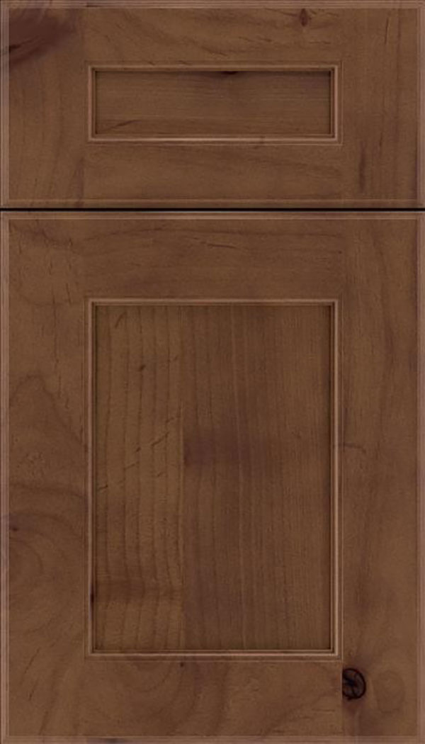 Tamarind 5pc Alder shaker cabinet door in Sienna