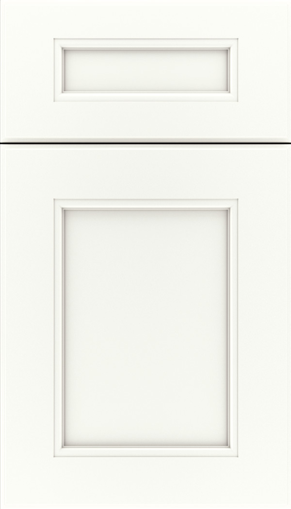 Tamarind 5pc Maple shaker cabinet door in Whitecap