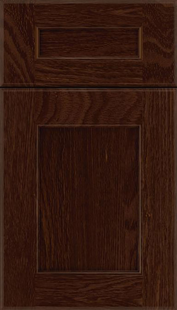 Cappuccino Oak Cabinet Finish - Kitchen Craft Cabinetry