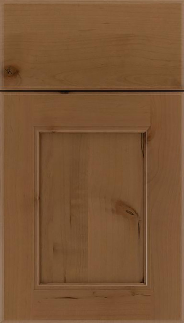 Tamarind Alder shaker cabinet door in Tuscan