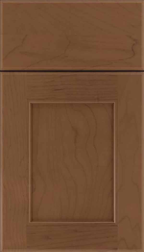 Tamarind Maple shaker cabinet door in Toffee