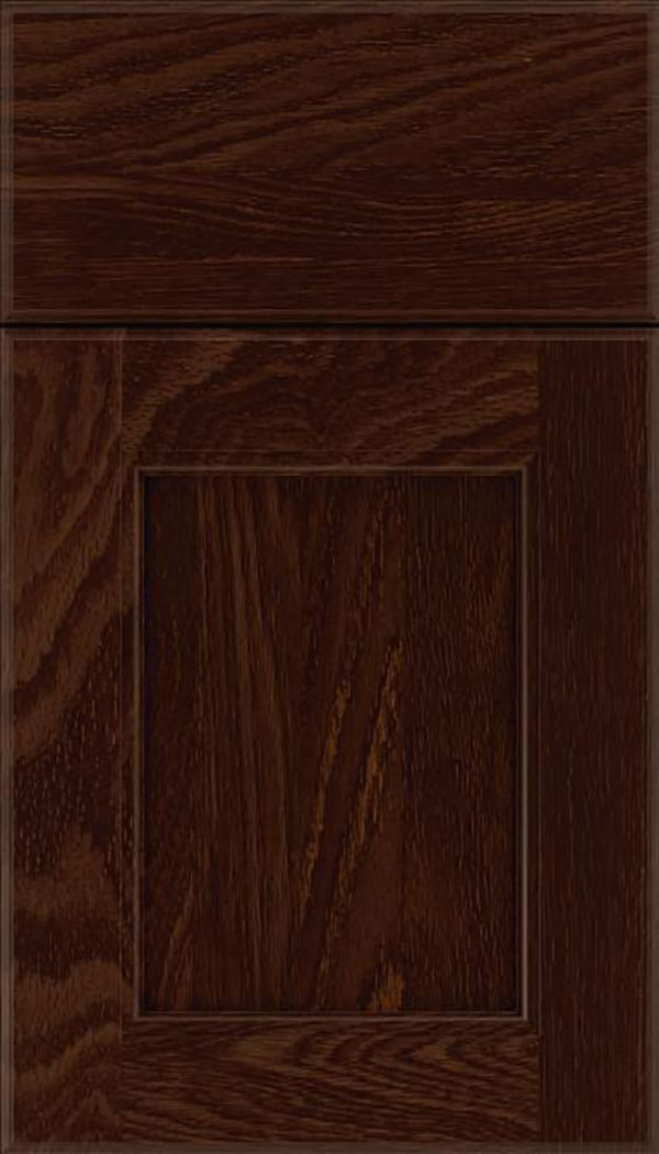 Tamarind Oak shaker cabinet door in Cappuccino