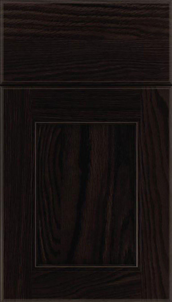 Tamarind Oak shaker cabinet door in Charcoal