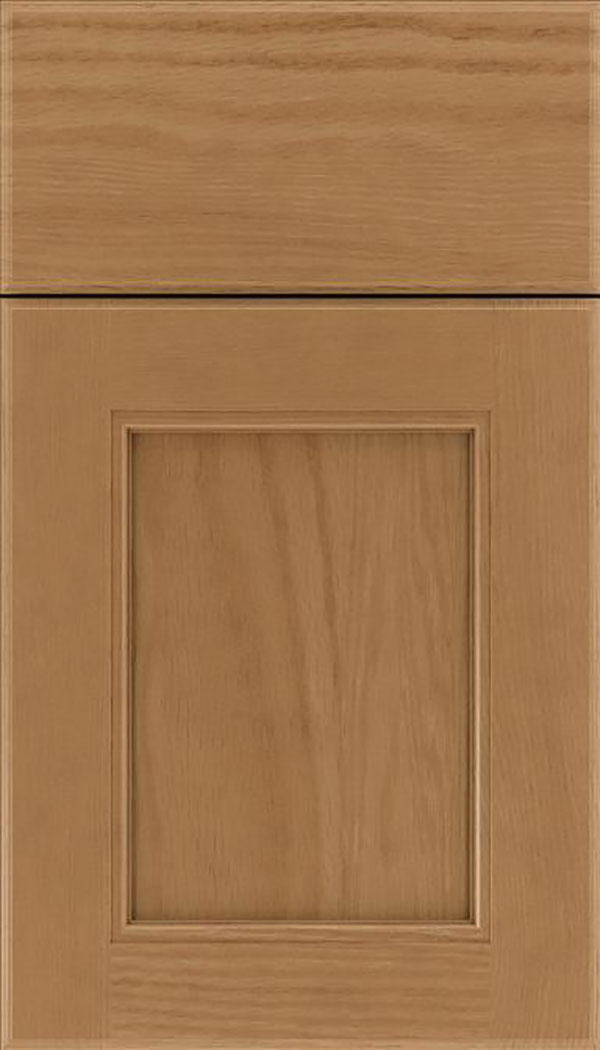 Tamarind Oak shaker cabinet door in Tuscan