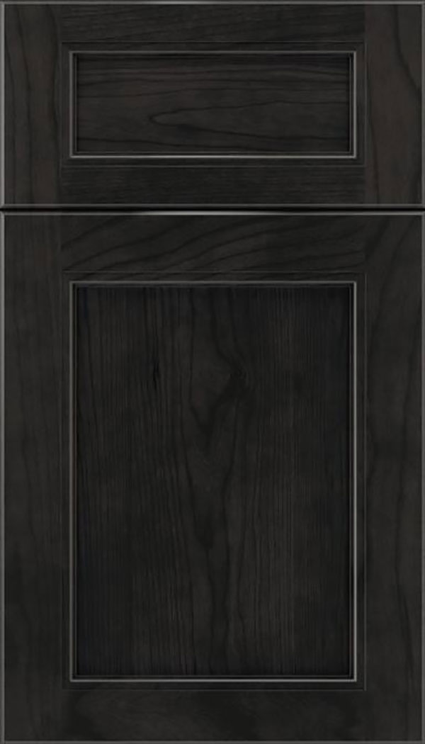 Dark Gray Cabinets in a Casual Bathroom - Kitchen Craft