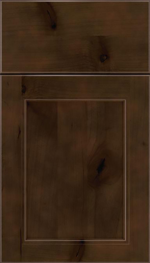 Templeton Alder recessed panel cabinet door in Cappuccino