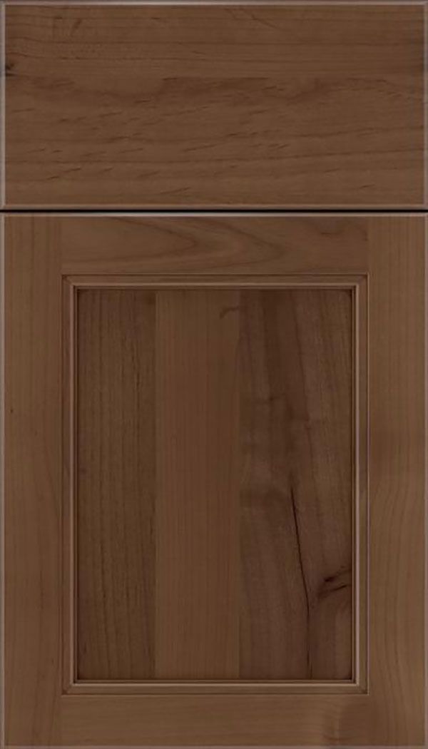 Templeton Alder recessed panel cabinet door in Toffee with Mocha glaze