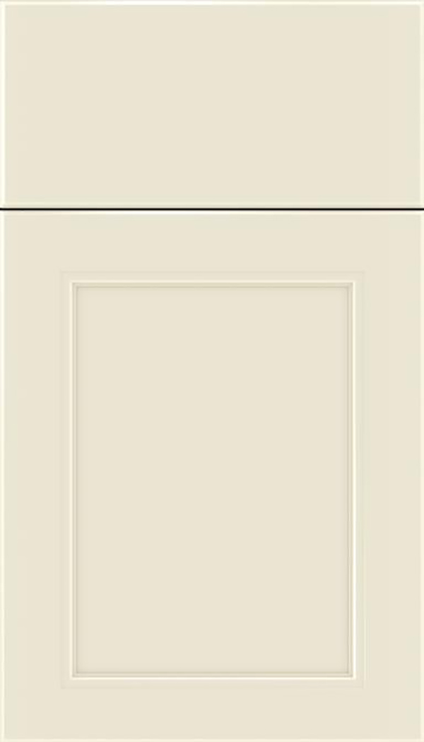 Templeton Maple recessed panel cabinet door in Seashell