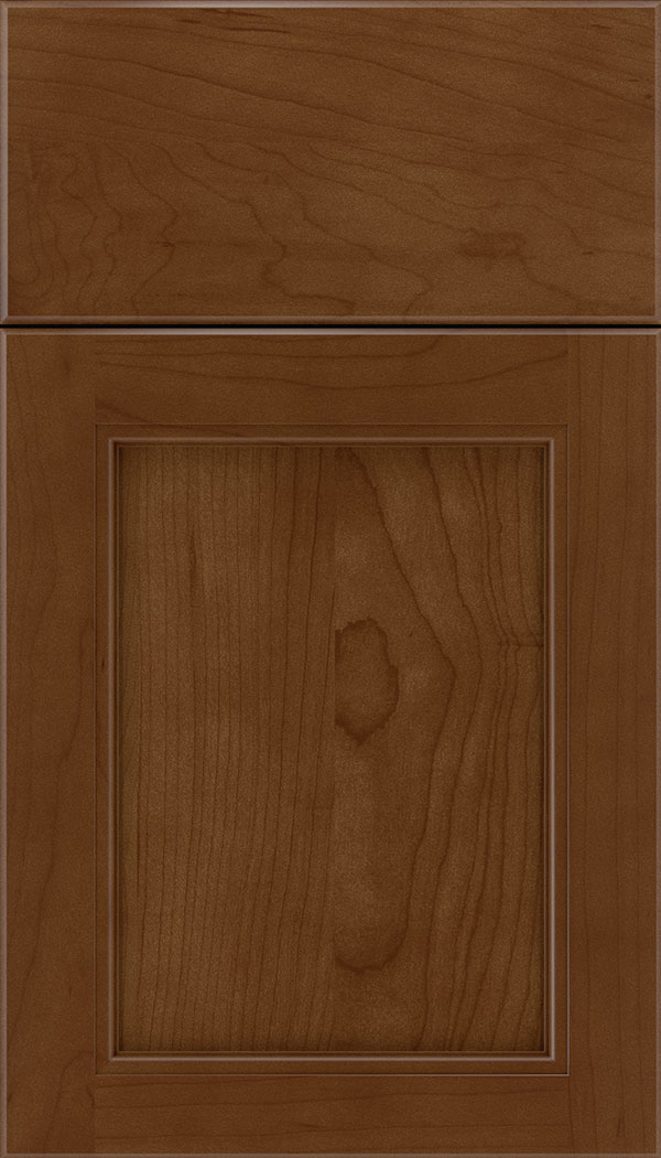 Templeton Maple recessed panel cabinet door in Sienna