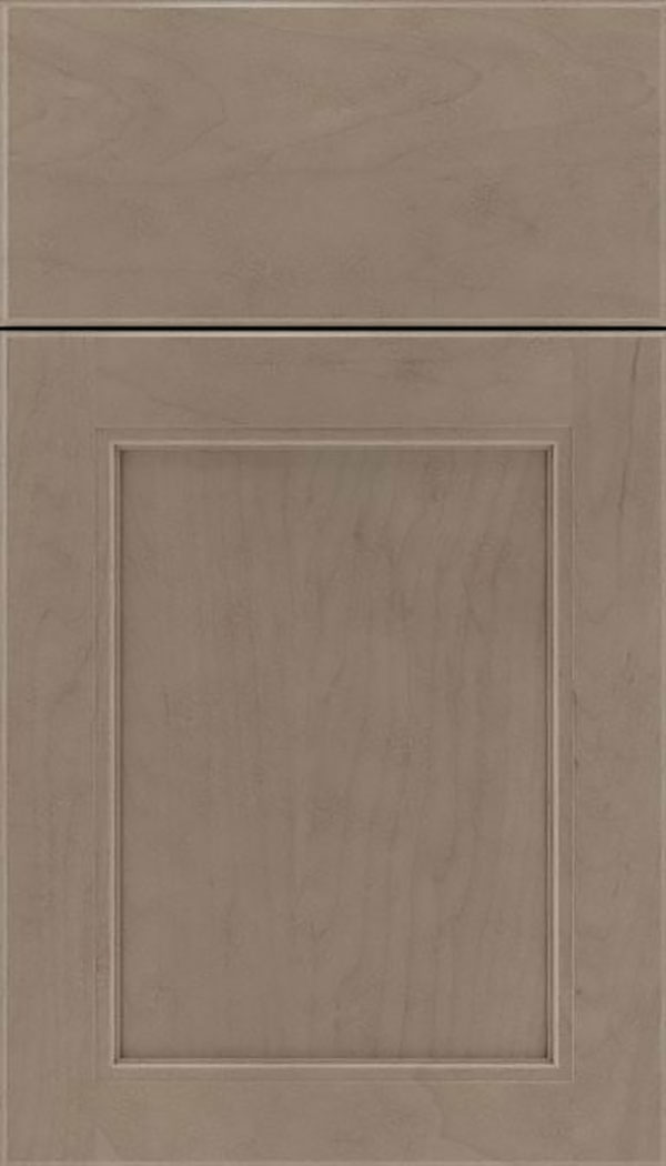 Templeton Maple recessed panel cabinet door in Winter