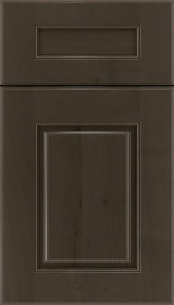 Whittington 5pc Alder raised panel cabinet door in Thunder