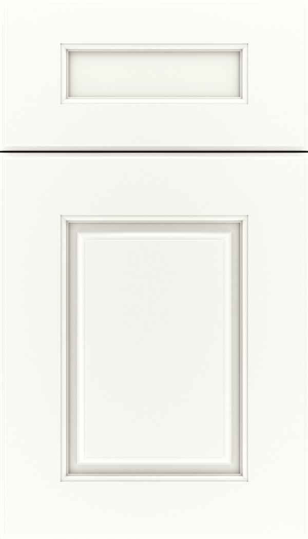 Whittington 5pc Maple raised panel cabinet door in Whitecap