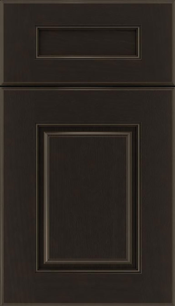 Whittington 5pc Oak raised panel cabinet door in Thunder