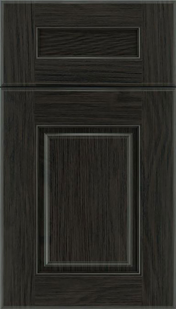 Whittington 5pc Oak raised panel cabinet door in Weathered Slate