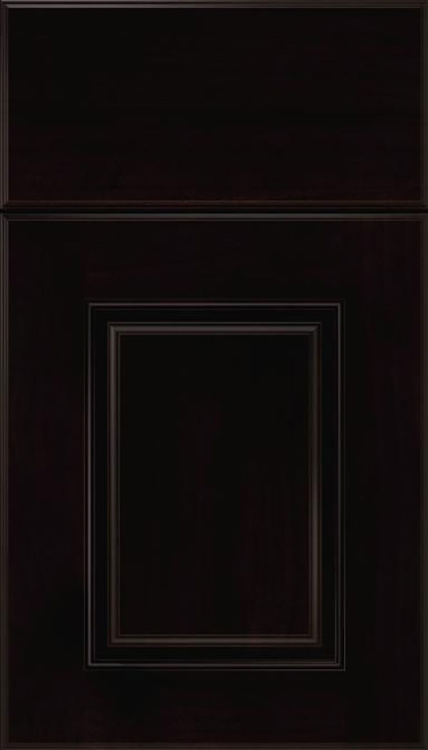Whittington Alder raised panel cabinet door in Espresso