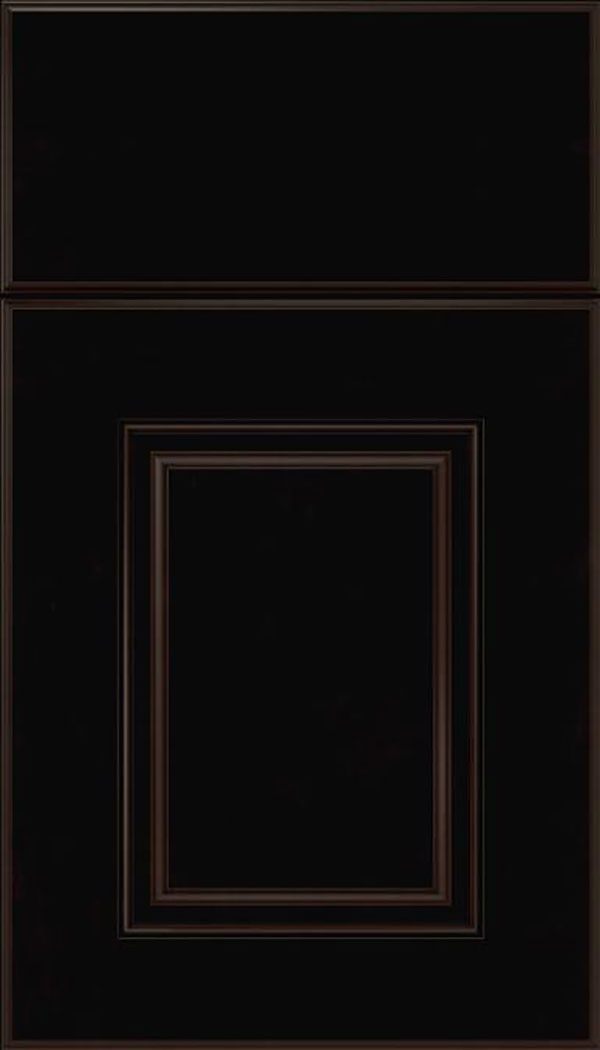 Whittington Maple raised panel cabinet door in Espresso