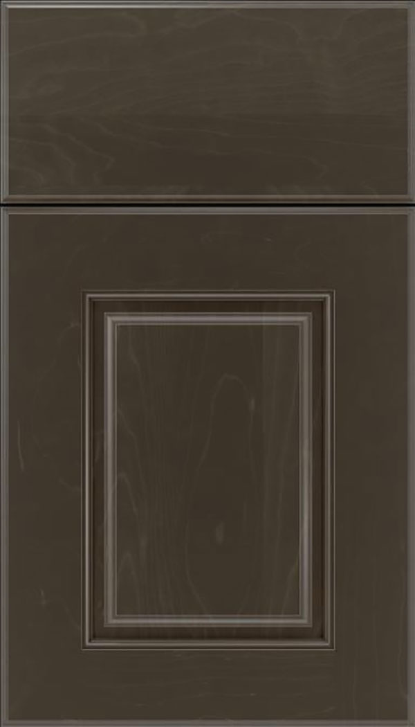 Whittington Maple raised panel cabinet door in Thunder