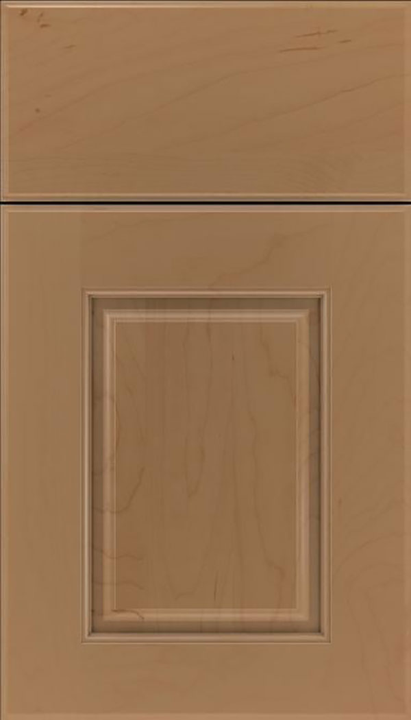 Whittington Maple raised panel cabinet door in Tuscan