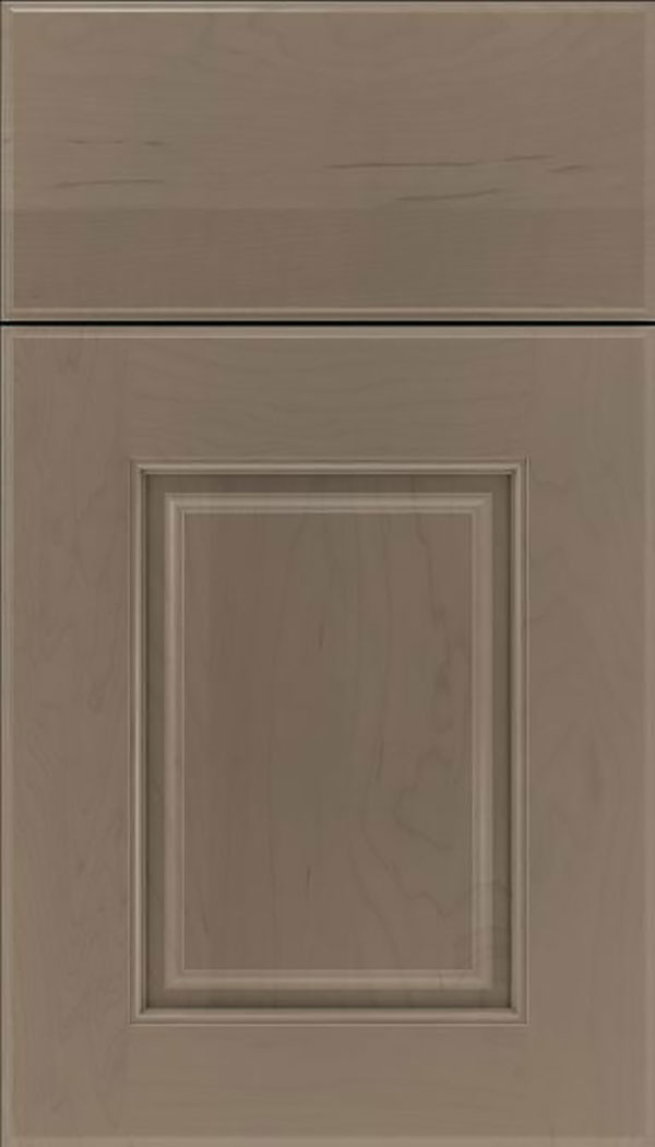 Whittington Maple raised panel cabinet door in Winter