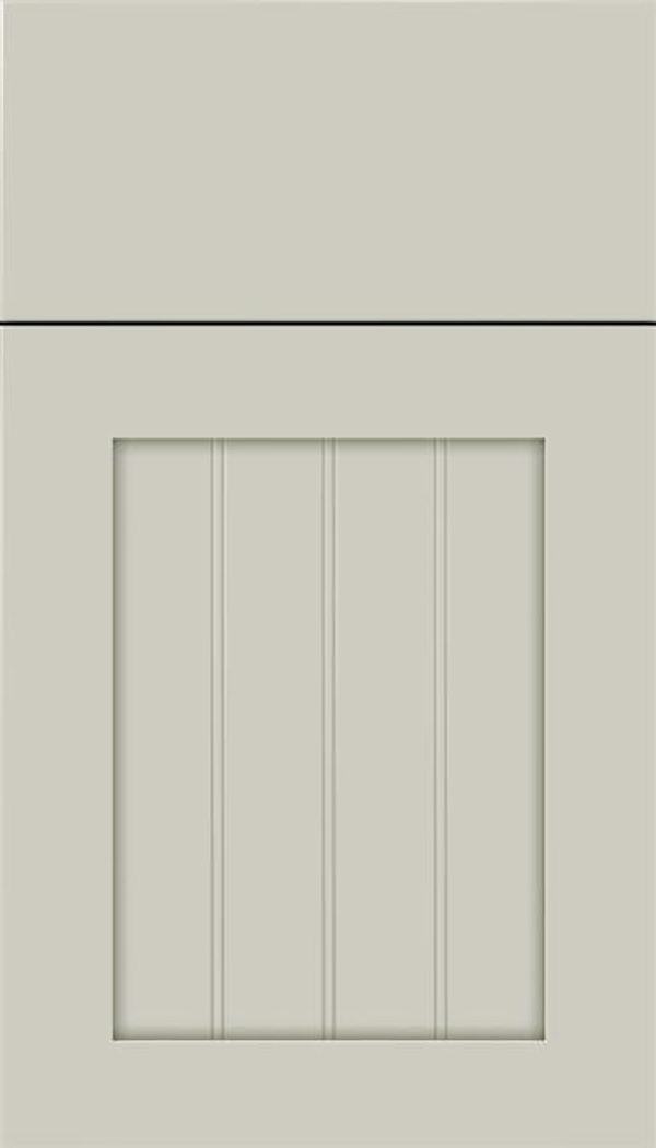 Winfield Maple beadboard cabinet door in Cirrus