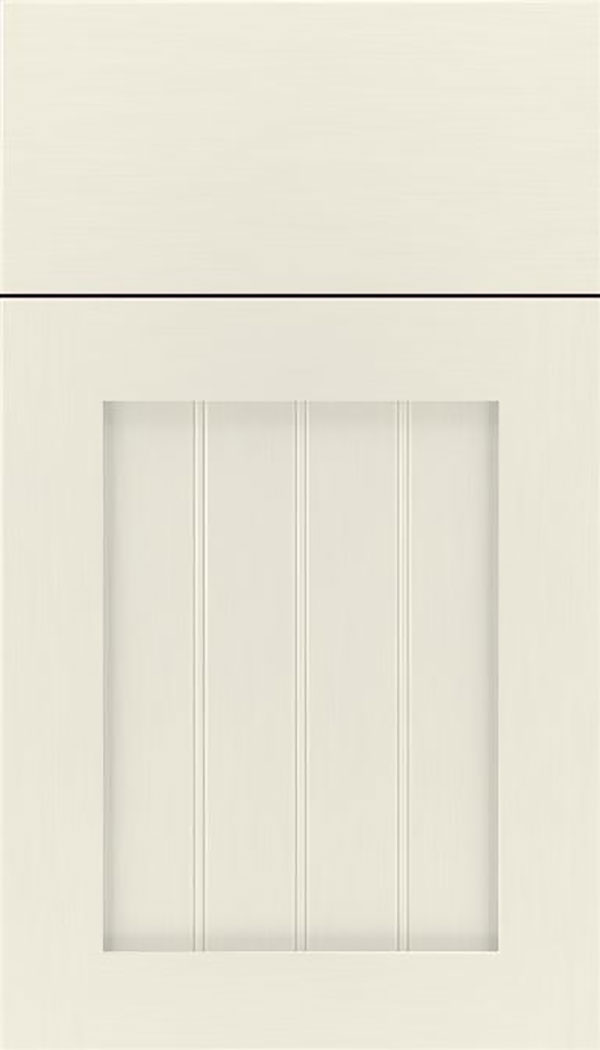 Winfield Maple beadboard cabinet door in Millstone