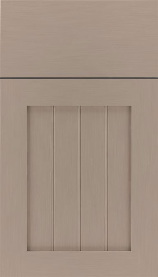 Winfield Maple beadboard cabinet door in Portabello