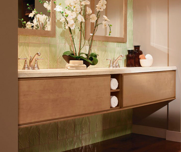 Open Shelving - Kitchen Craft Cabinetry