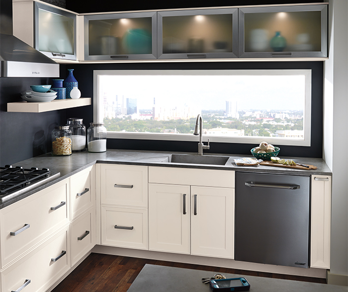 off white kitchen cabinets - kitchen craft cabinetry