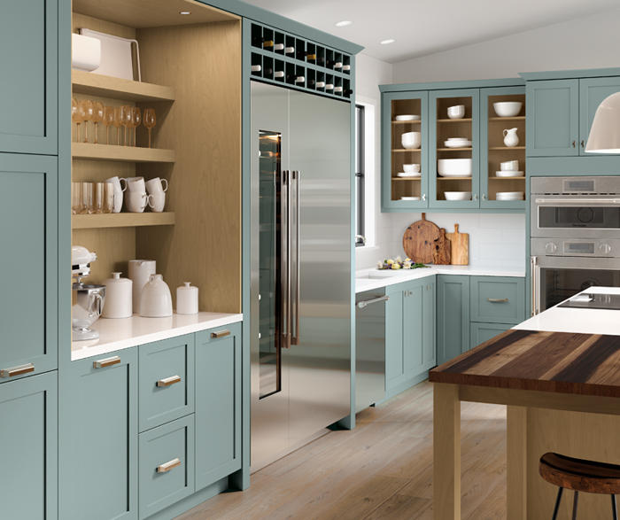 Shaker Kitchen Cabinets in Espresso Finish - Kitchen Craft