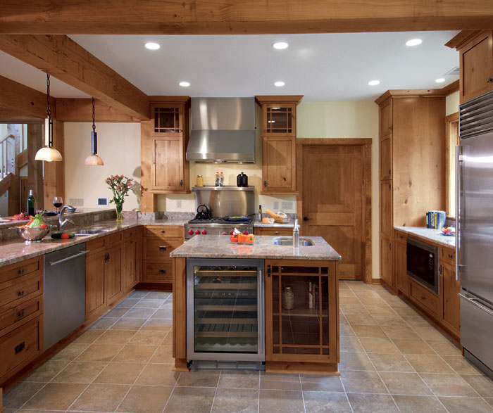 wood cabinet designs - kitchen craft cabinetry