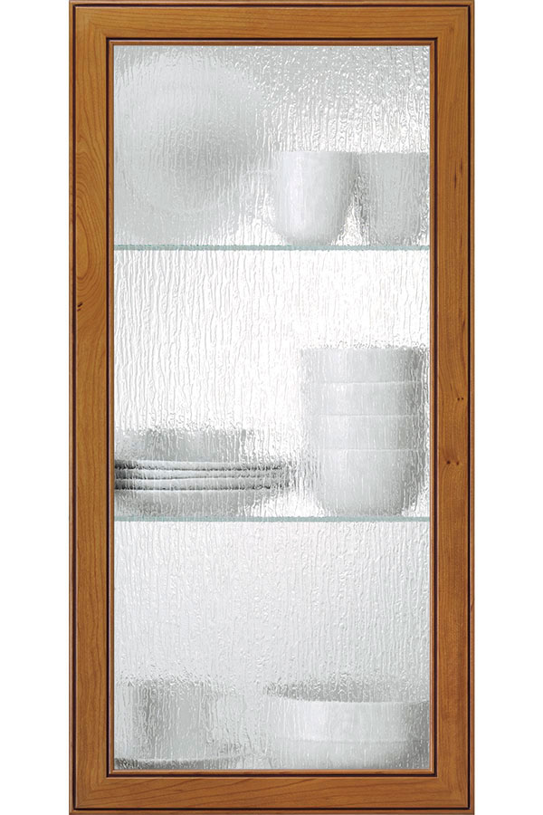 Rain Glass Cabinet Insert Kitchen Craft Cabinetry