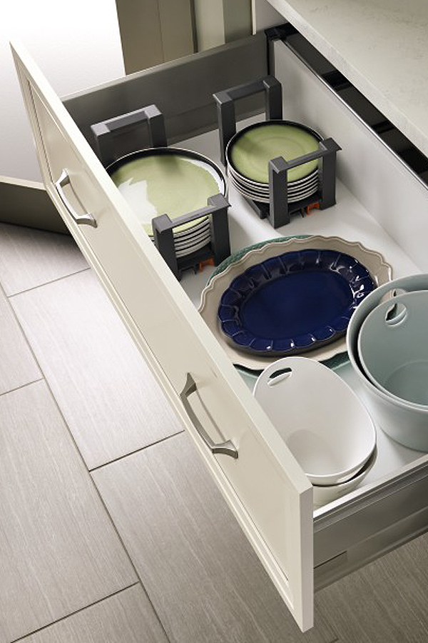 Kitchen plate holder cabinet outlet