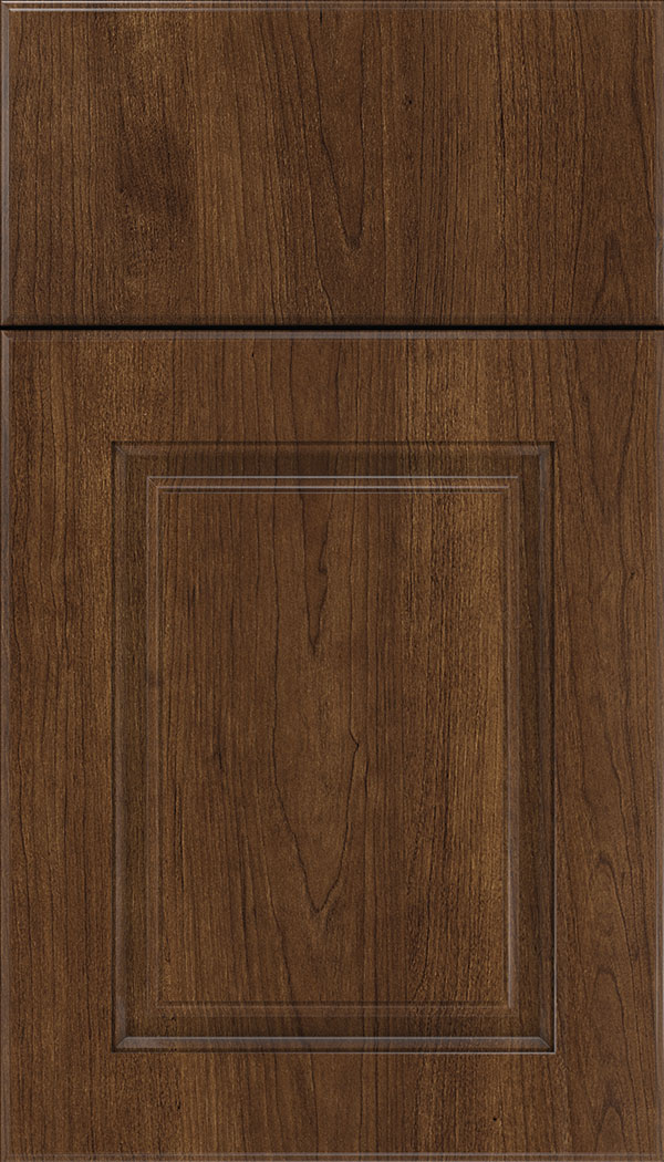 Bristol Thermofoil cabinet door in Black Bean