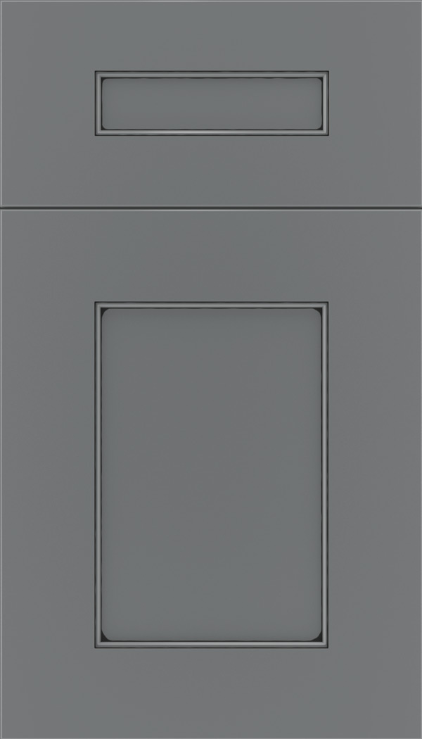 Cochrane 5pc MDF cabinet door in Cloudburst with Black glaze