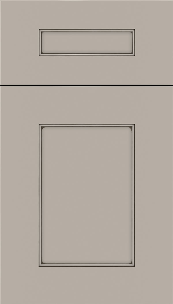 Cochrane 5pc MDF cabinet door in Nimbus with Smoke glaze