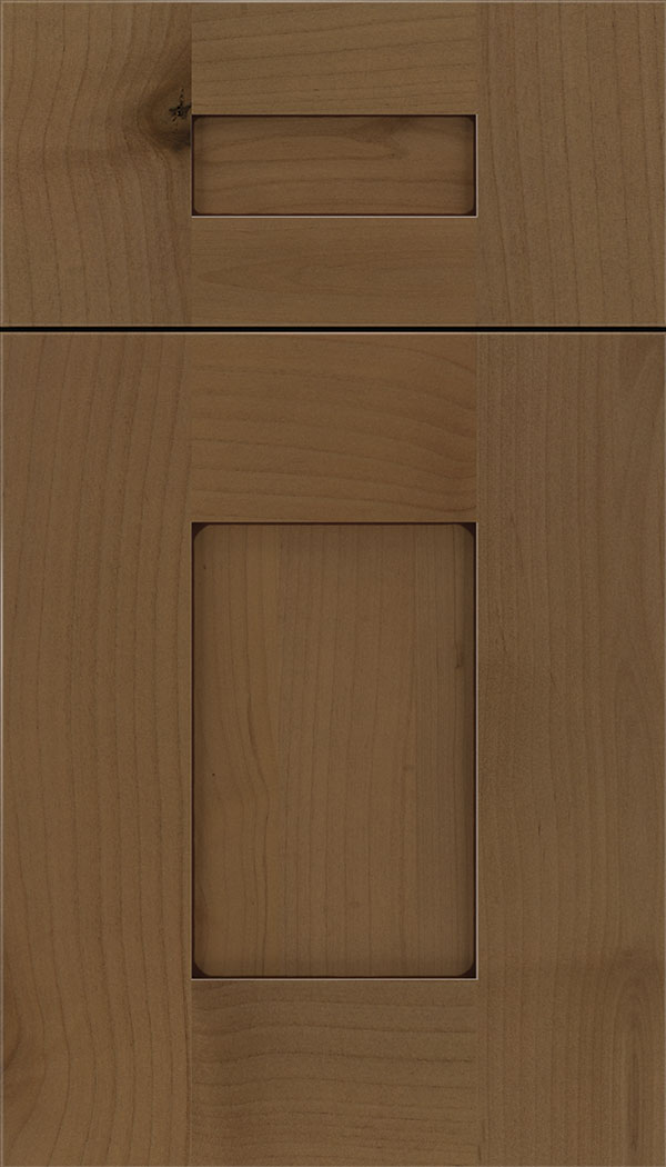 Newhaven 5pc Alder shaker cabinet door in Tuscan with Mocha glaze